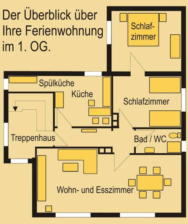 Komfort-Ferienwohnung Dreilaendereck Ochtrup Esterno foto